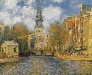 The Zuiderkerk in Amsterdam Claude Monet